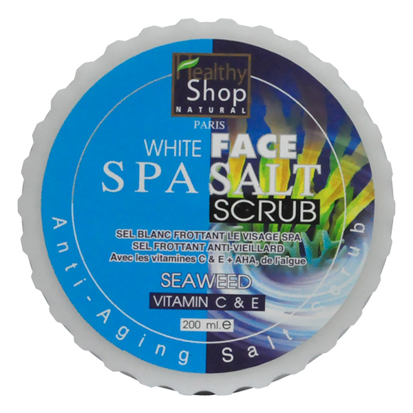 White Face Spa Salt Scrub (Seaweed) 200gm
